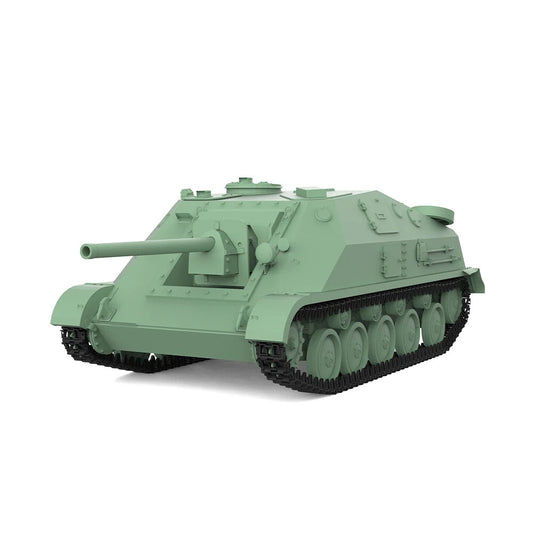 SSMODEL SS72608 1/72 25mm Military Model Kit Soviet SU-76D Tank Destroyer