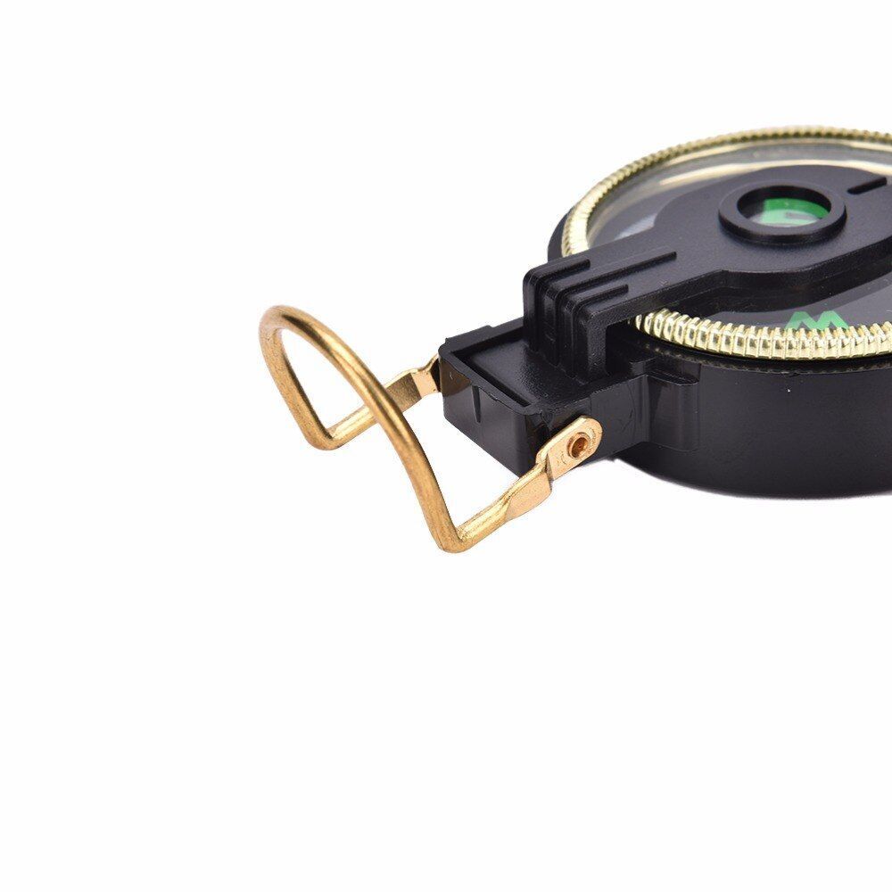 Portable Green Compass Folding Lens Multifunction Boat Dashboard Outdoor Tools