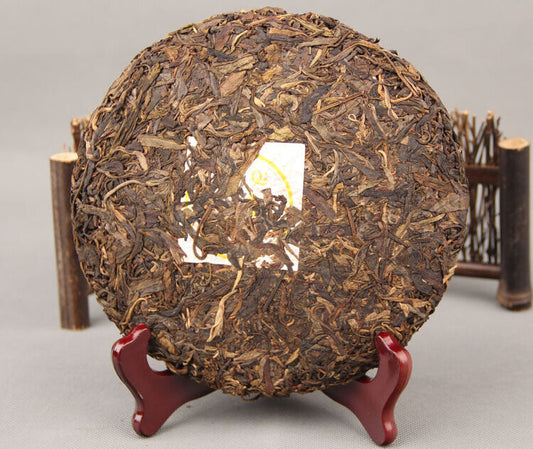 2008 The Flower Tea In The Genesis Valley Yunnan Lincang Puer Tea Raw Pu'er 357g