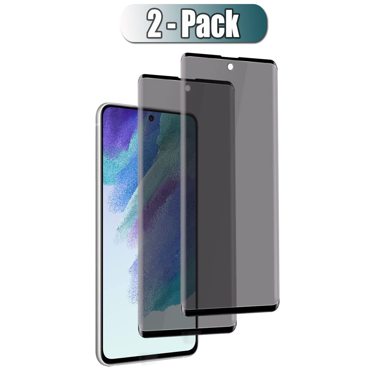 For Samsung Galaxy S21 FE 5G Thin Fit Privacy Tempered Glass Screen Protector