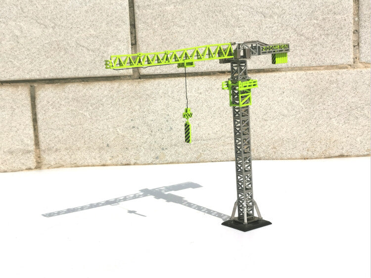 1:160 ZOOMLION T7020-12 Tower Crane Construction Machine Equipment Diecast Model