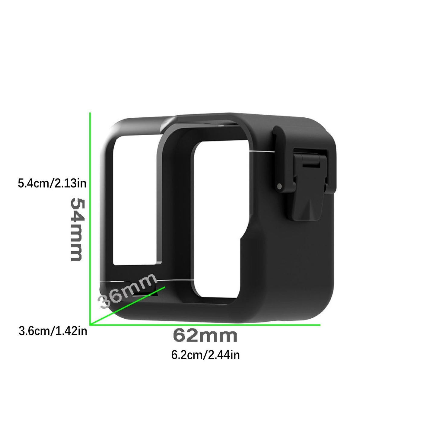 Housing Case Frame With Base&Screw For Gopro Hero11 Black Mini Action Camera