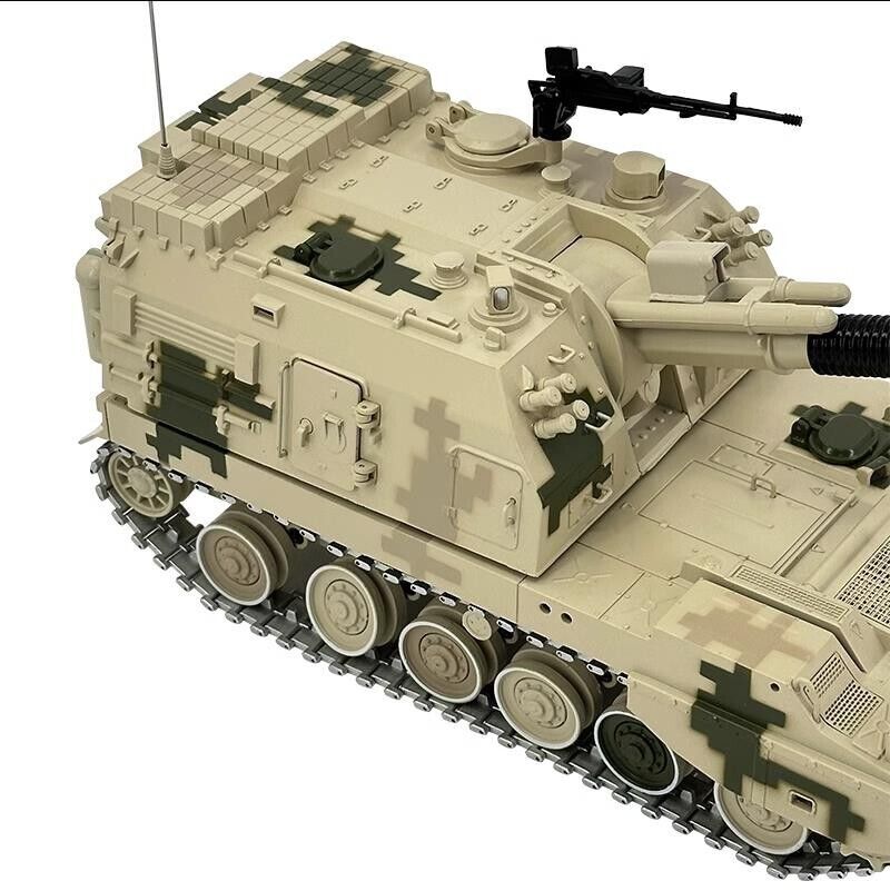 1:32 35CM PLZ-05 155MM Self-propelled Howitzer Diecast Military Army Armor Model