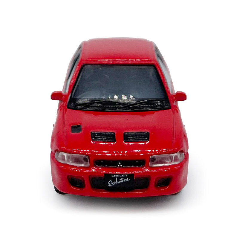 Mitsubishi Lancer Evolution 1:64 Diecast Model Car Alloy Metal Vehicle Boys Red