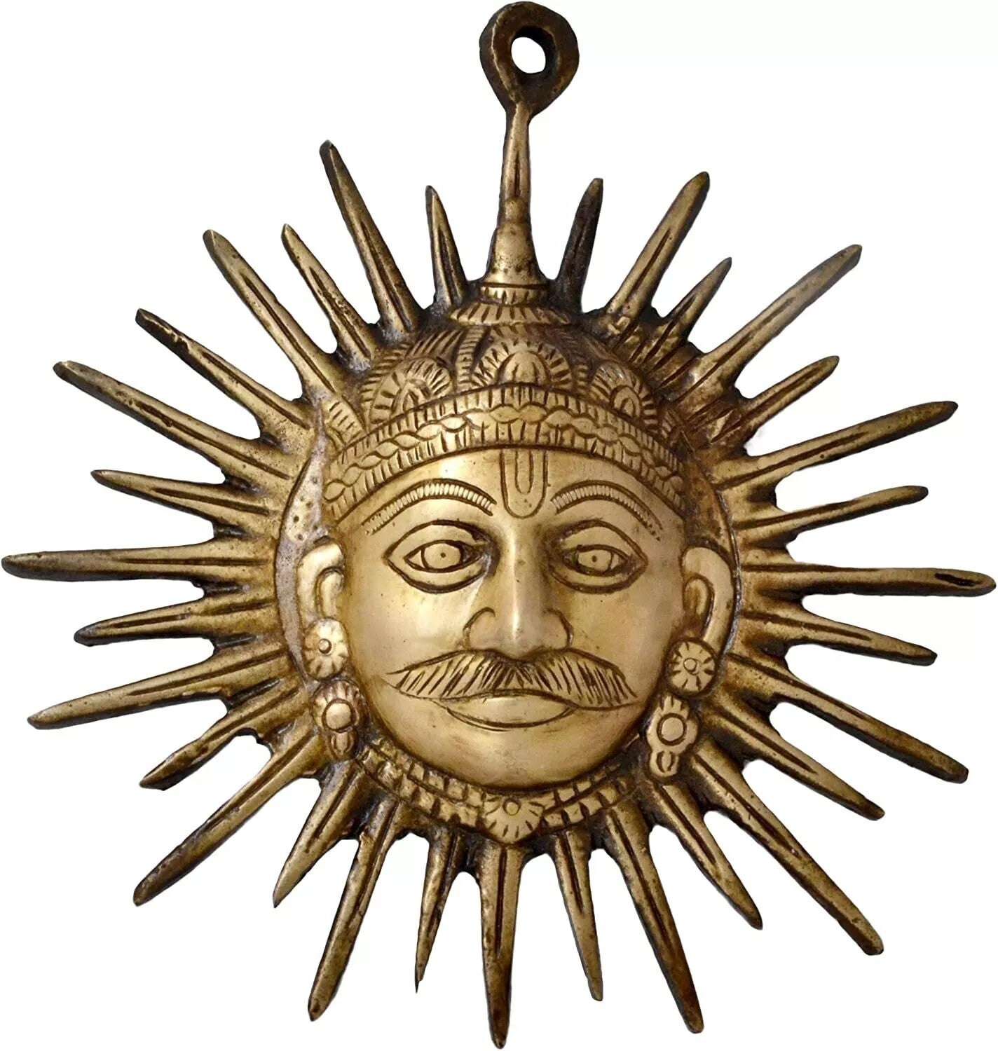 Lord Surya Dev Sun God Idol Statue Pooja Worship Spiritual Gift Showpiece