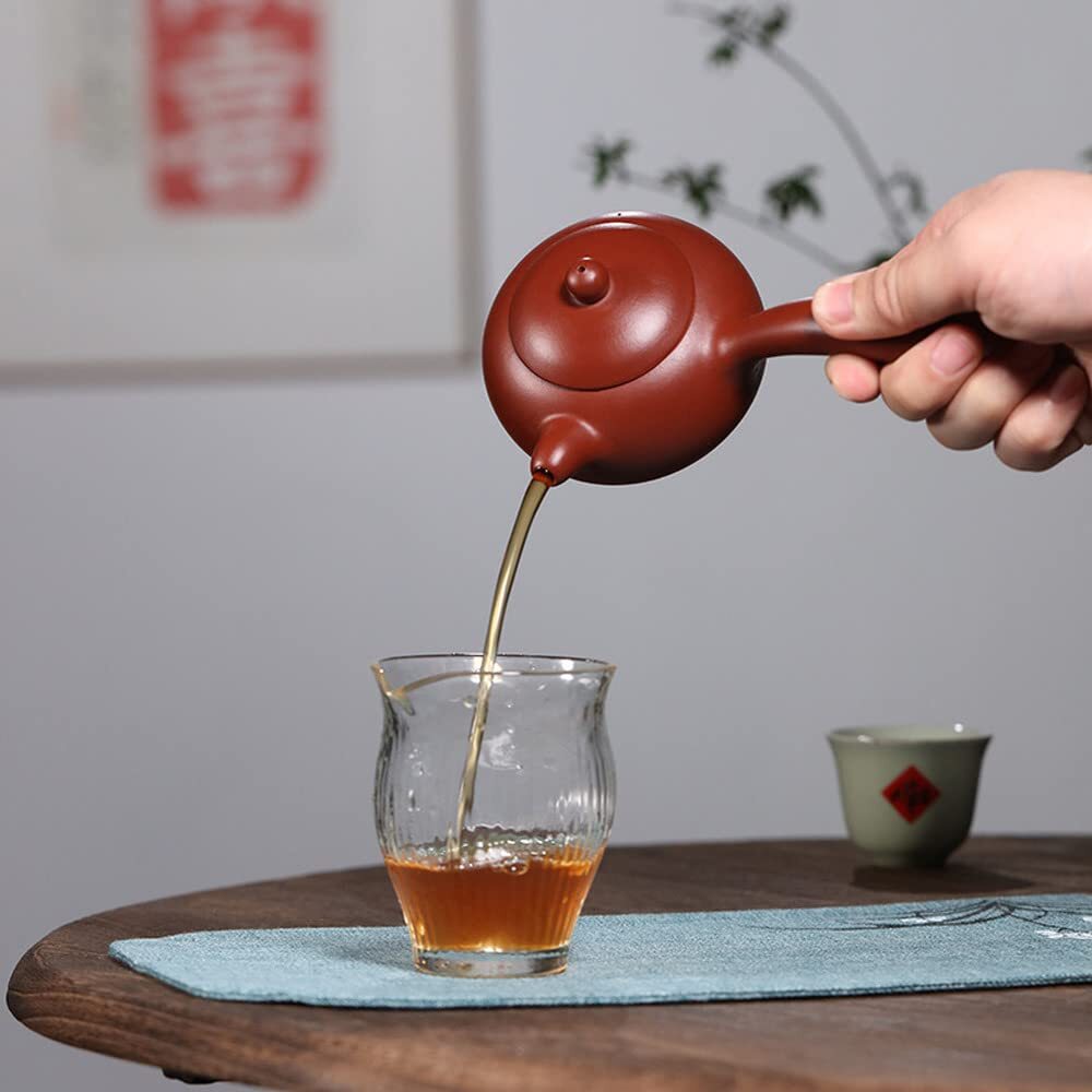 170ml Purple Clay Dahongpao Teapot Yixing Pot Tea Set Kettle Tea Ceremony