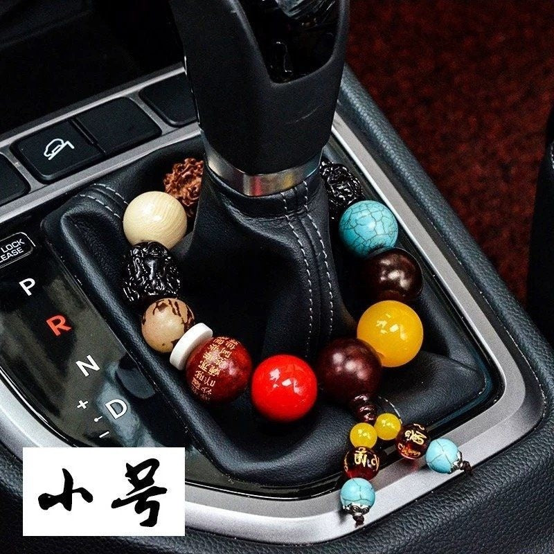 Bodhi Bead Gear Shift Talisman Car Pendant Vehicle Interior Decoration