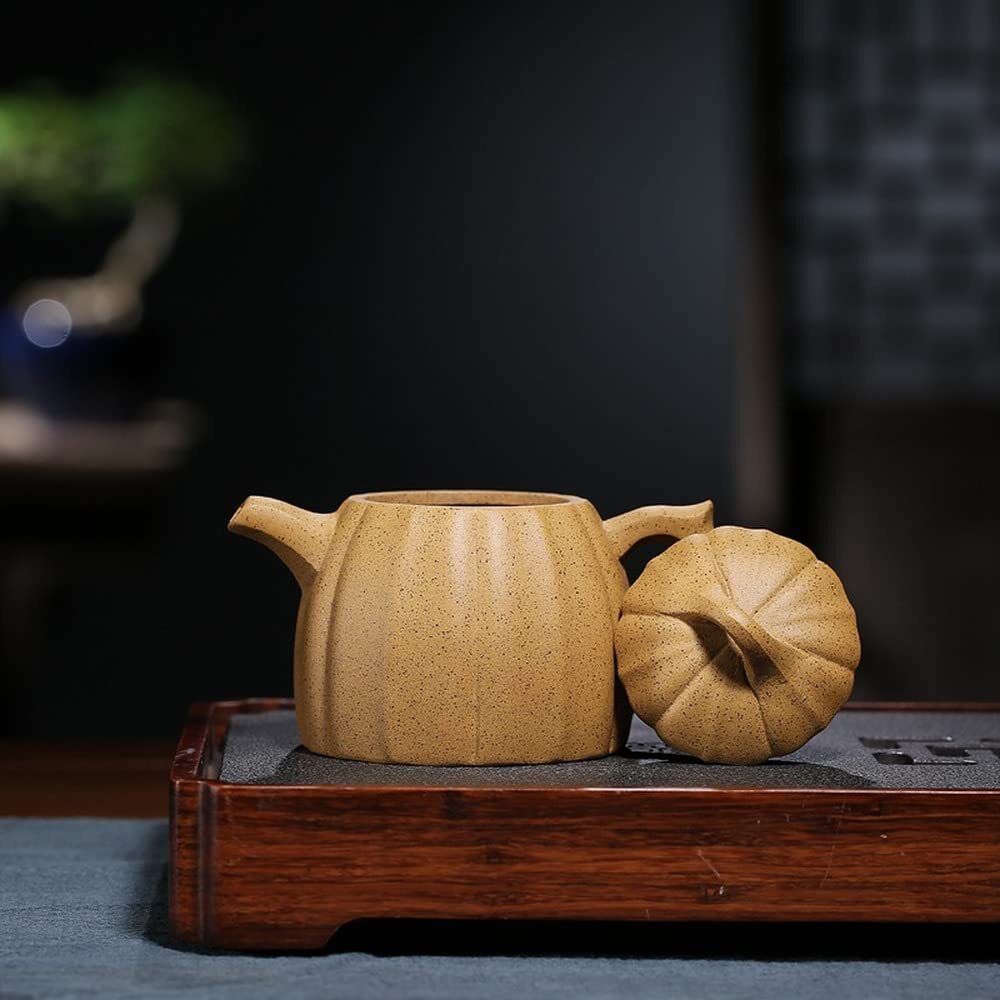 240ml Yixing Purple Clay Teapot Kung Fu Tea Set Tea Ceremony Kettle Decor
