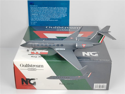 1:200 NG Model Mexican air force Gulfstream G550 Airplane Diecast Aircraft Model