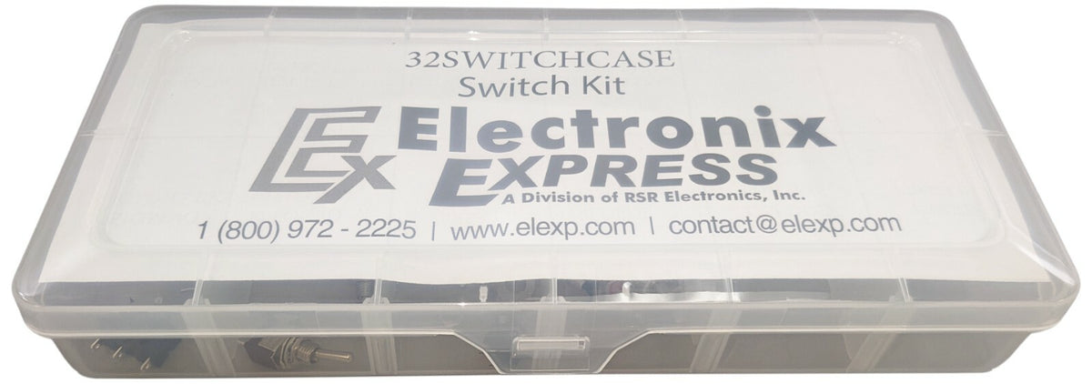 20 Piece Electrical Switch Assortment with Storage Case