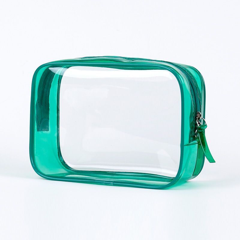 Transparent Cosmetic Bag Travel Organizer PVC Waterproof Clear Makeup Case Pouch