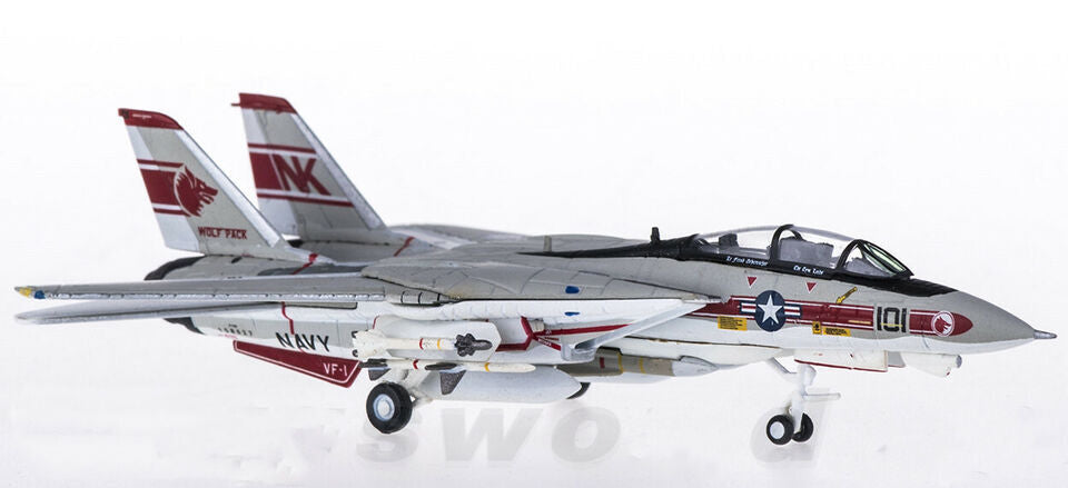1:200 Hogan U.S. Navy Grumman F-14A Wolfpack Fighter Diecast Aircraft Model