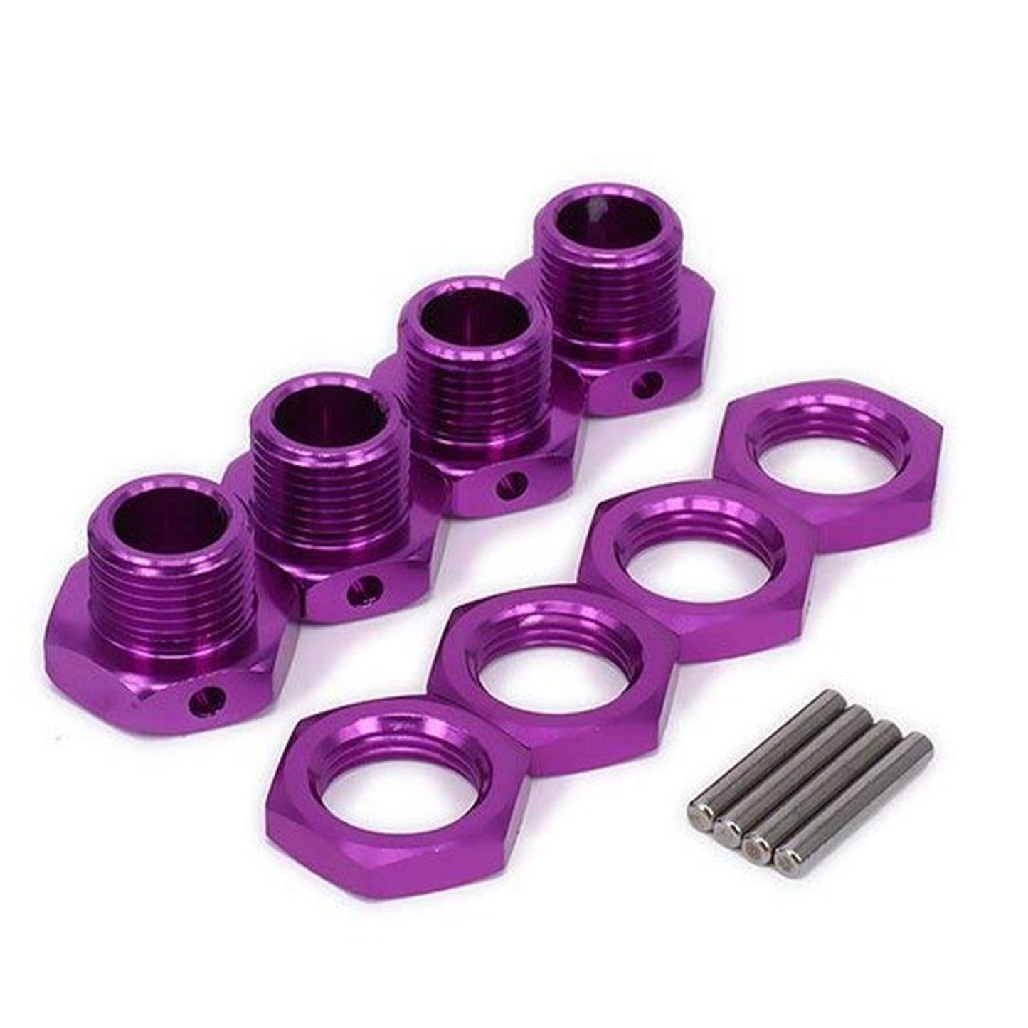 1/8 RC Car 17mm Alloy Wheel Hubs Connecter For HSP 94762 94081 HOBAO Team.