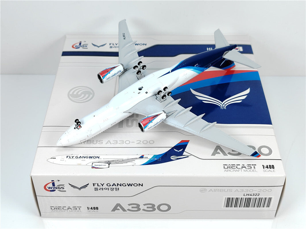 1:400 JC Wings FLY GANGWON AIRBUS A330-200 Passenger Airplane Diecast Model