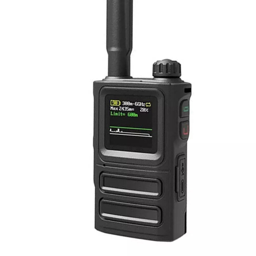 S10 Handheld Drone Alarm - 300MHz-6GHz 1KM Detection System