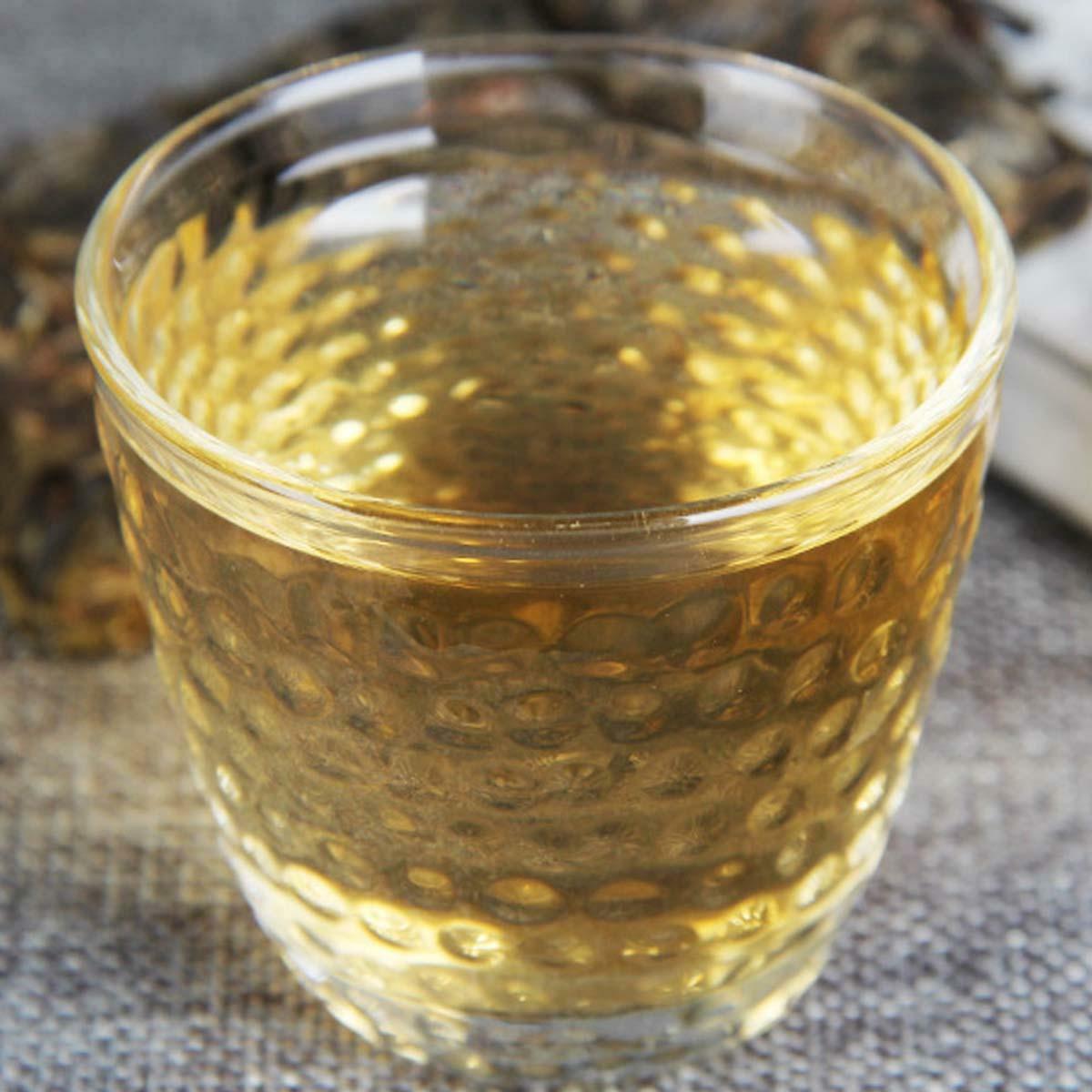 Raw Pu Erh Tea Mini Brick Organic Aged Yunnan Pressed Tea 50g