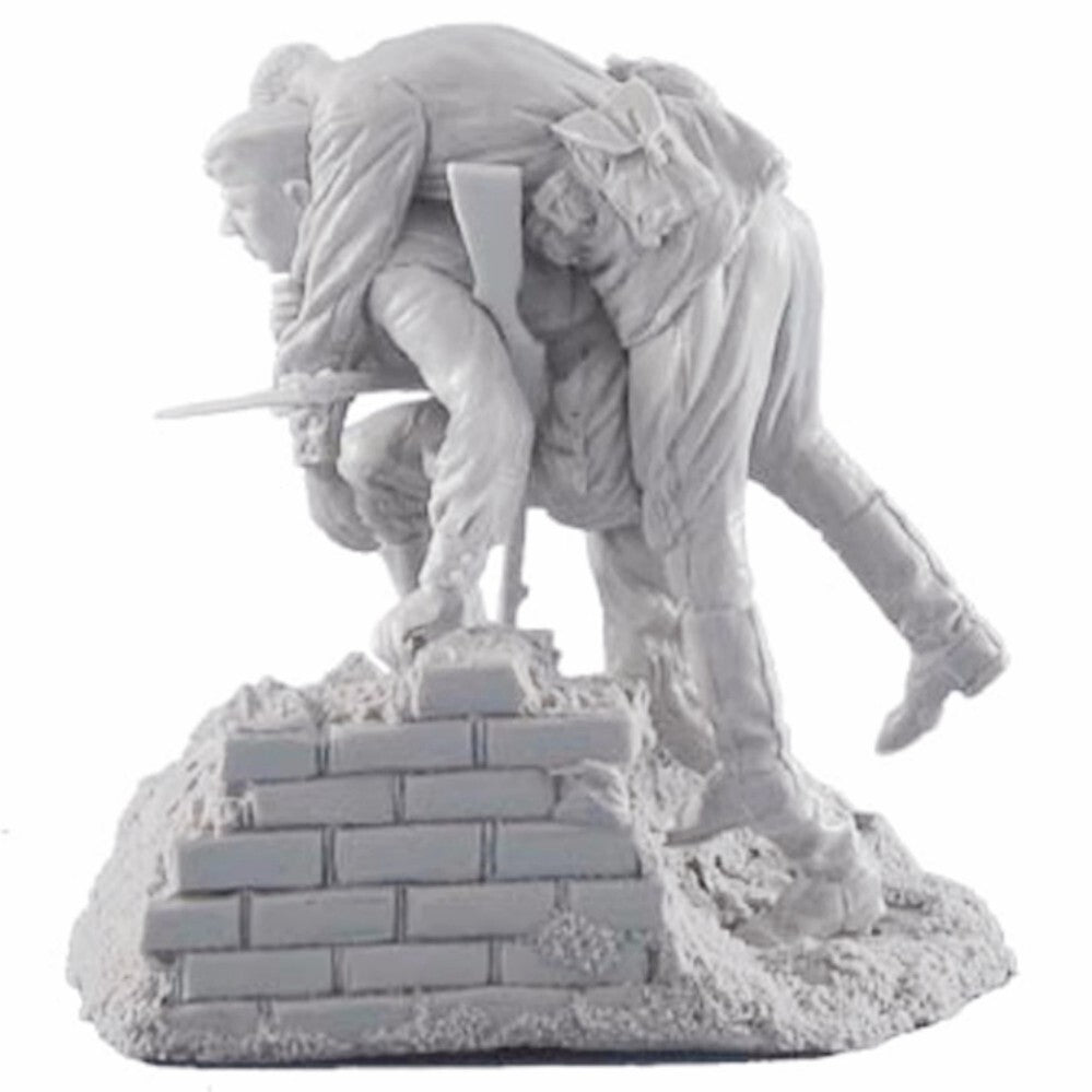 1:35 resin figure model Rescue of 2 Soviet wounded soldier Unassembled Unpainted