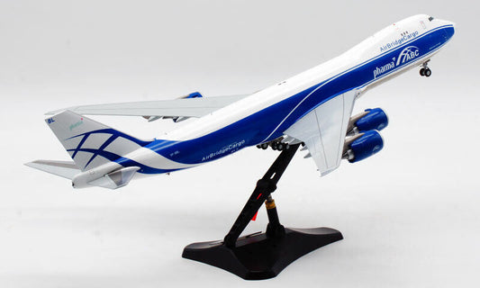 1:200 38CM JC Wings AirBridgeCargo BOEING 747-8F Aircraft Diecast Airplane Model