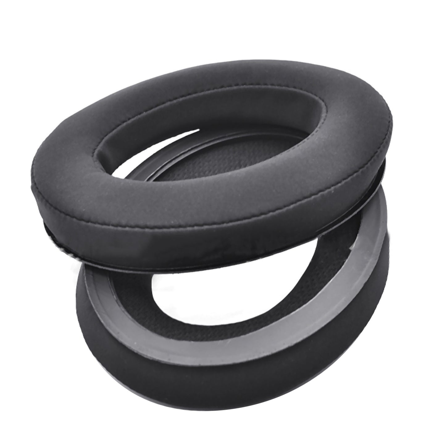 2Pcs Leather Black Ear Cushion Pads for Sennheiser G4ME ZERO GAME ONE Headphones