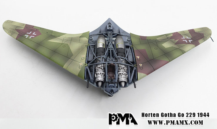 1:72 PMA Germany HORTEN GOTHA GO 229 1944 Bomber Fight ABS Diecast Plane Model
