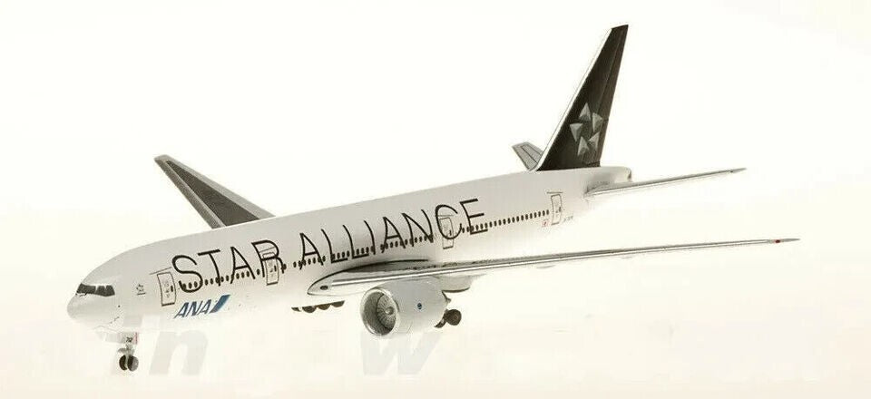 1:500 Aeroclassics ANA STAR ALLIANCE B777-200 Passenger Plane Diecast Model