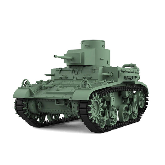 SSMODEL SS72501 1/72 25mm Military Model Kit US M2 Light Tank