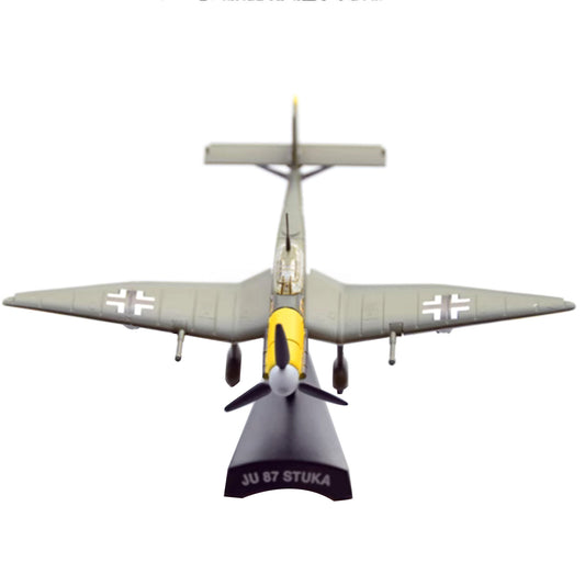 1/110 Scale Diecast Alloy WWII Germany Junkers JU-87 Stuka Bomber Model