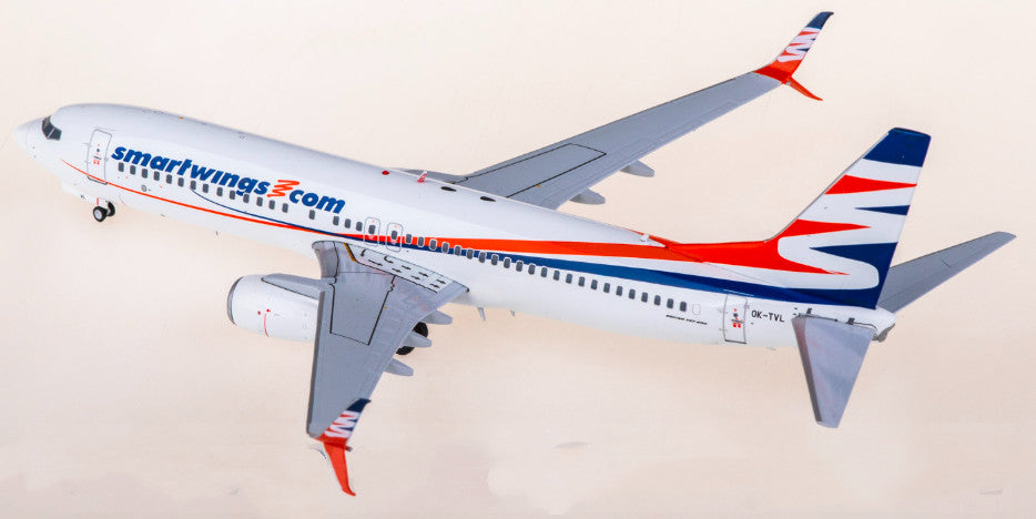 1:200 JC Wings Smartwings Boeing 737-800 Passenger Plane Diecast Aircraft Model