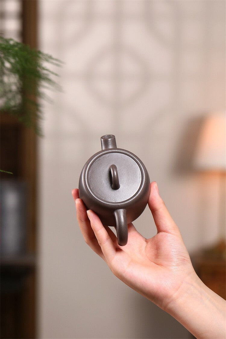 180cc chinese Yixing Handmade Zisha teapot Purple clay GuJing Hu Gongfu Tea Pot