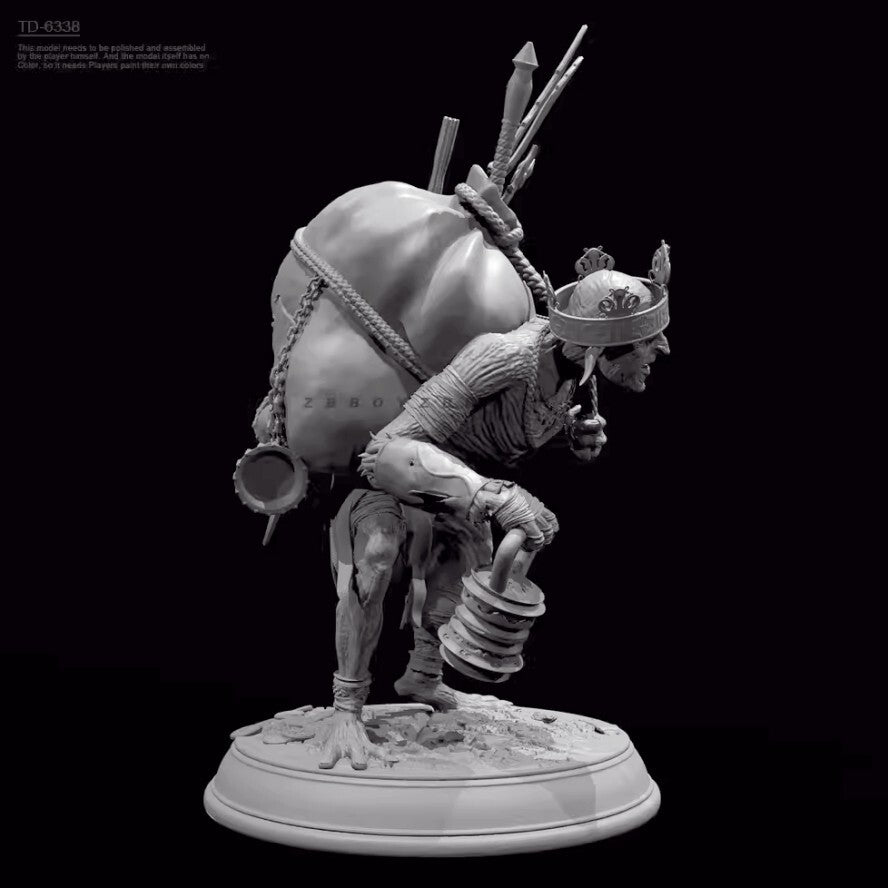 50mm resin figure model Strange person thief 3D printing unassembled unpainted