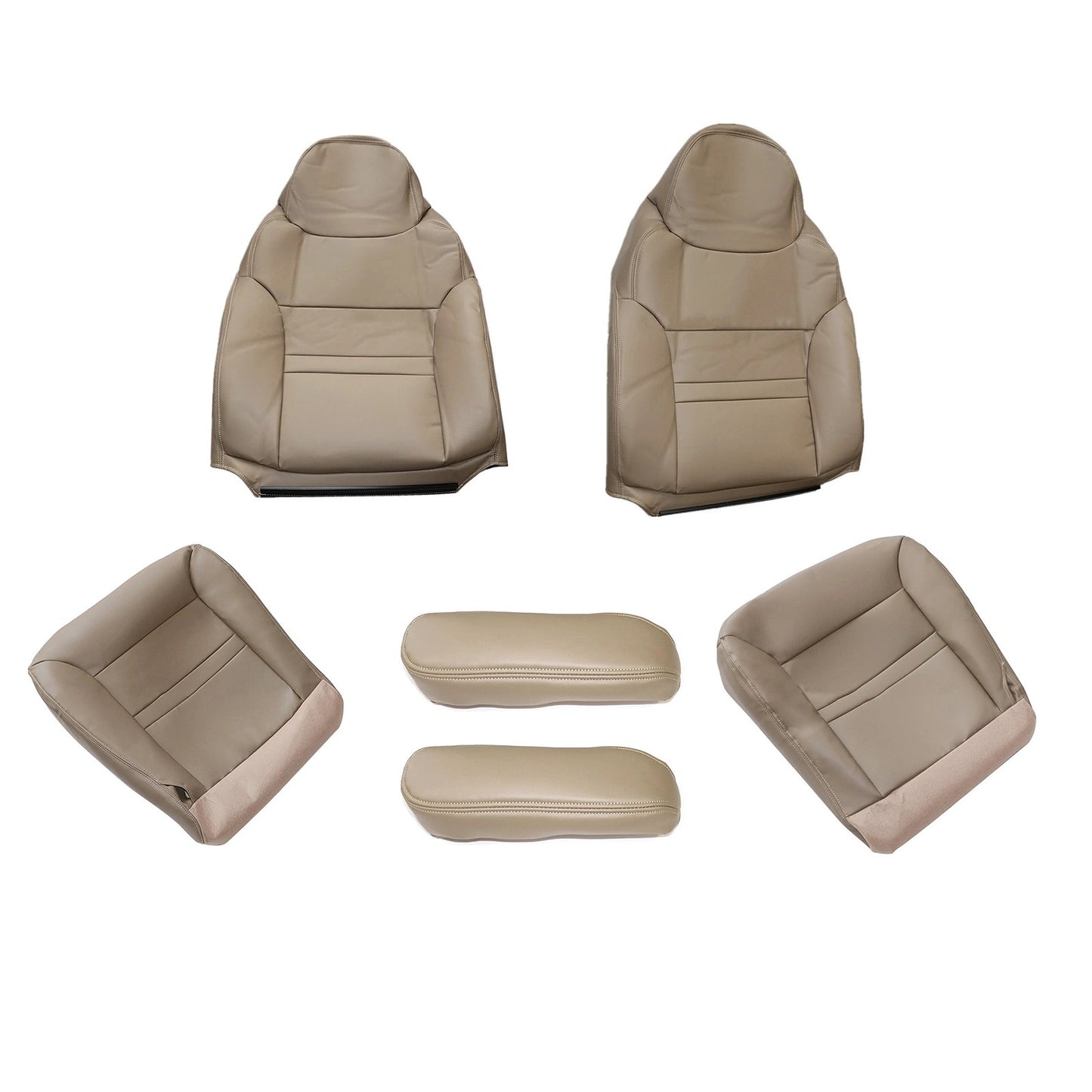 Front Bottom & Top Seat Cover Set For Ford Excursion Limited 2000-2001 Repair