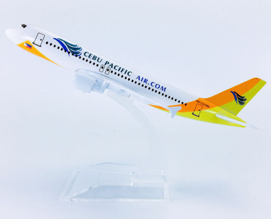 16CM CEBU Pacific AIRBUS A320 Passenger Airplane Diecast Aircraft Plane Model