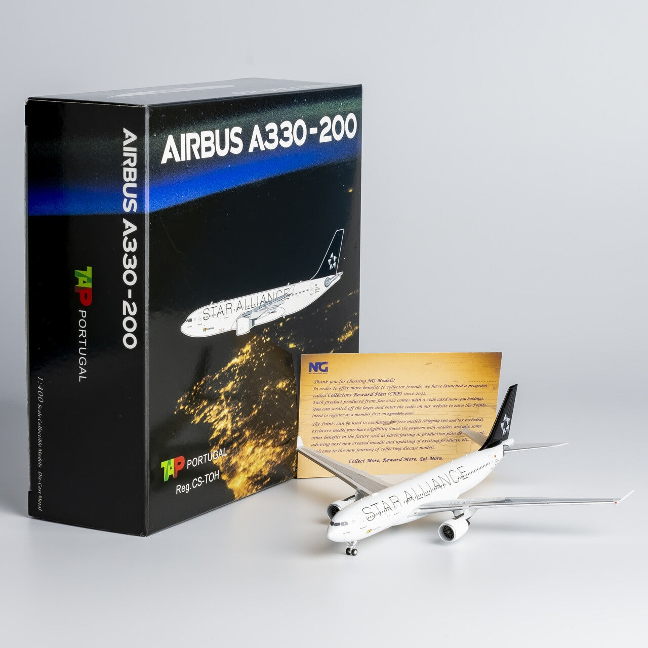1:400 NG Model TAP Portugal STAR ALLIANCE AIRBUS A330-200 Airplane Diecast Model
