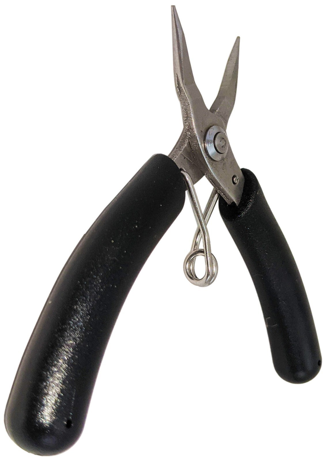5 Piece Set Stainless Steel Precision Cutters + Round/Long/Flat/Bent Nose Pliers