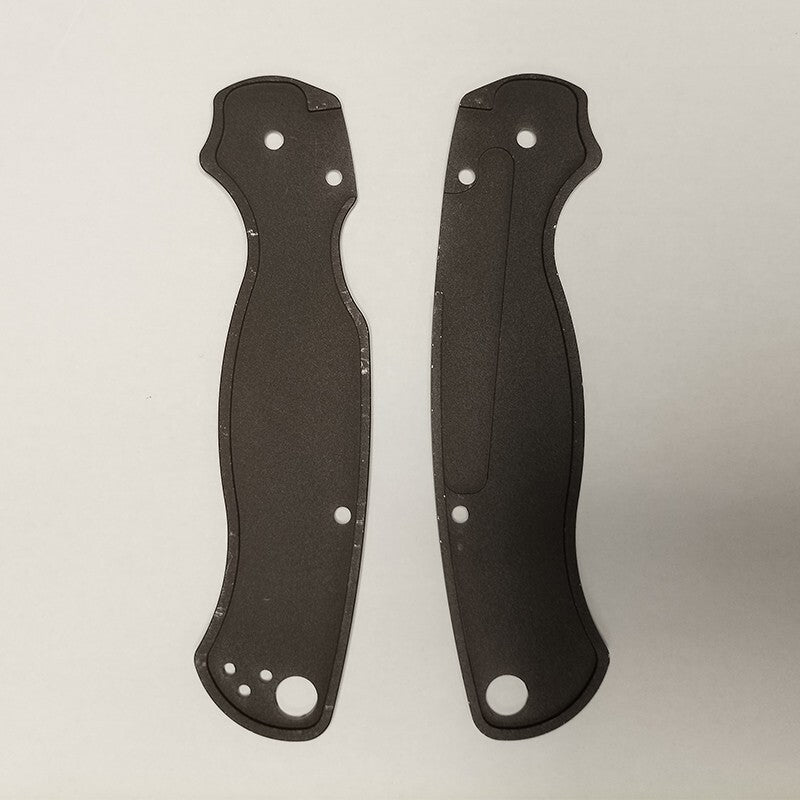 Aluminum Grip Handle Scales For Spyderco Paramilitary 2 C81 Para2 PM2 Knives