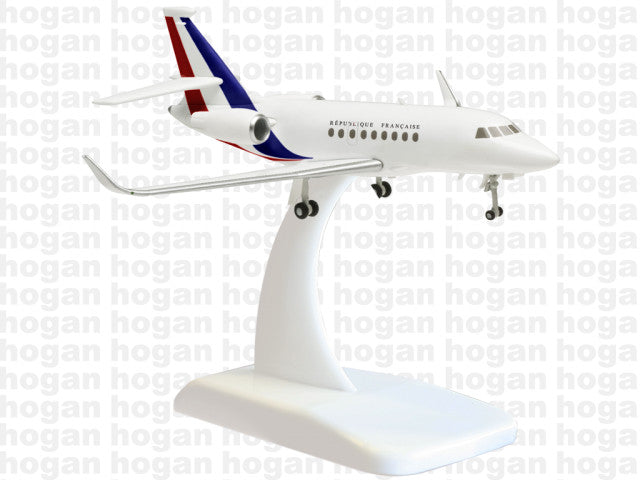 1:200 HOGAN France Air Force Dassault Falcon 2000 Passenger Plane Diecast Model