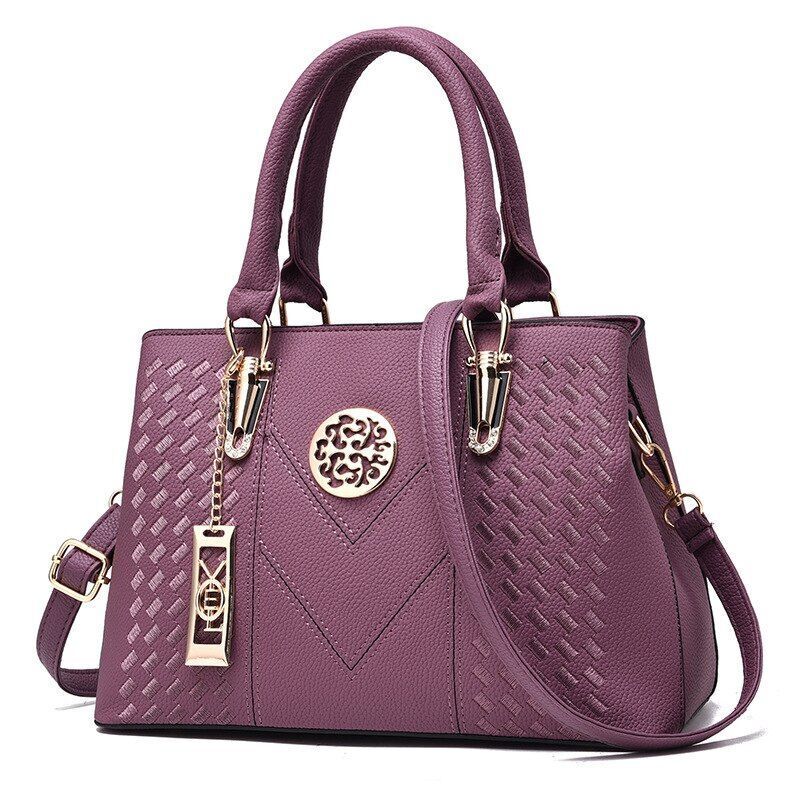 Women Leather Bag Embroidery Messenger Bags Luxury Handbags Bag Female Polyester