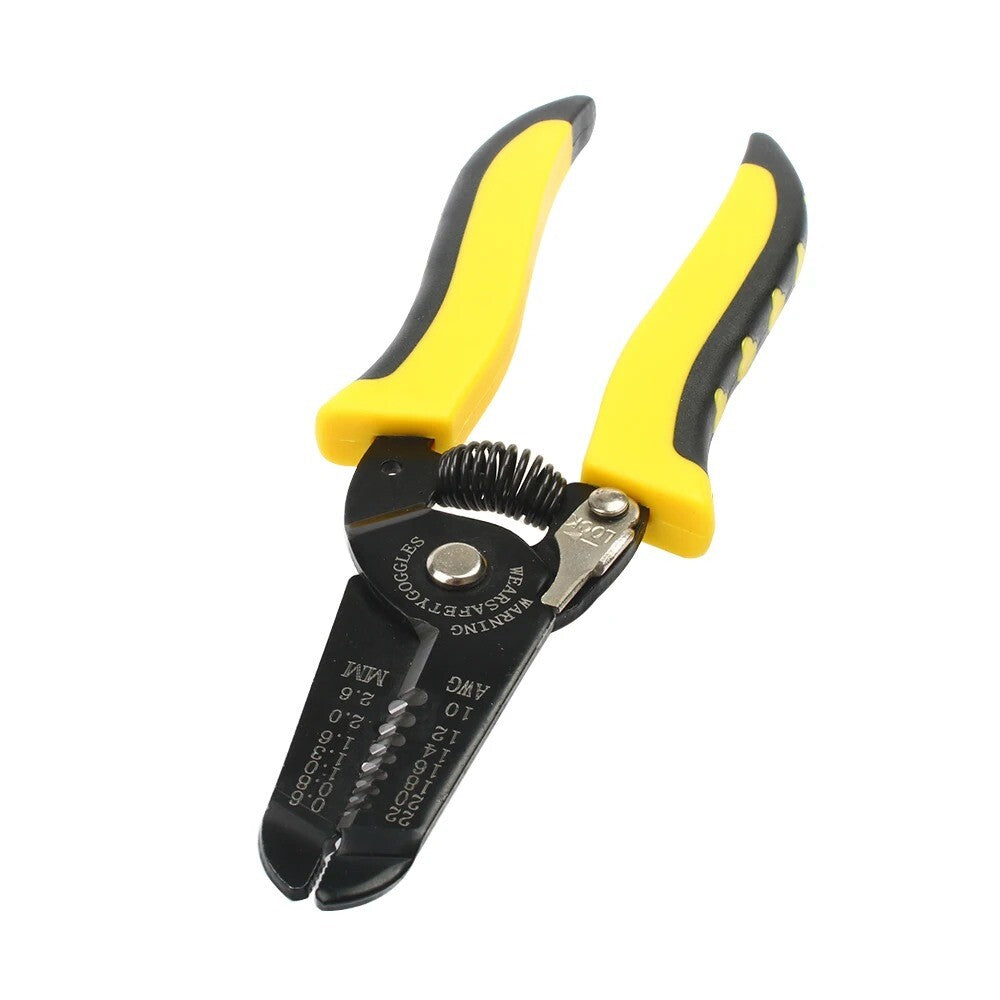 HS-1041C Stripping Wire Tool MINI Pliers Cutter Cable Tools 10-22AWG 0.6-2.6mm2