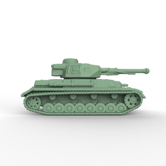 SSMODEL SS350944 1/350 Military Model Kit German Tank IV F2Medium Tank