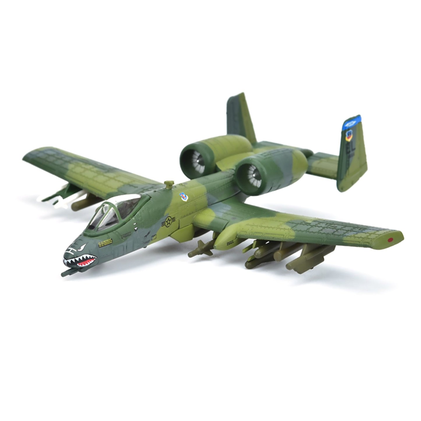 1/144 Scale Diecast Alloy A-10 Fighter Military Airplane Model With Stand