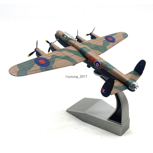 1:144 Scale 1940 WWII Avro Lancastrian Airplane Model Metal Diecast Plane Model