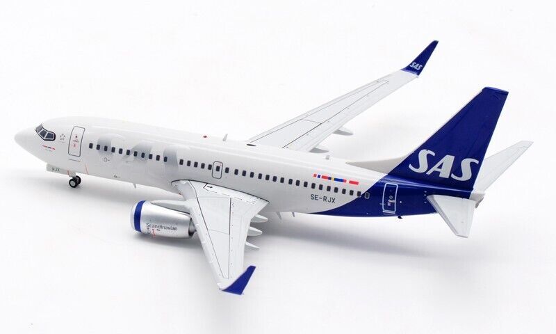 1:200 JC Wings SAS BOEING 737-700 Passenger Airplane Diecast Aircraft Model