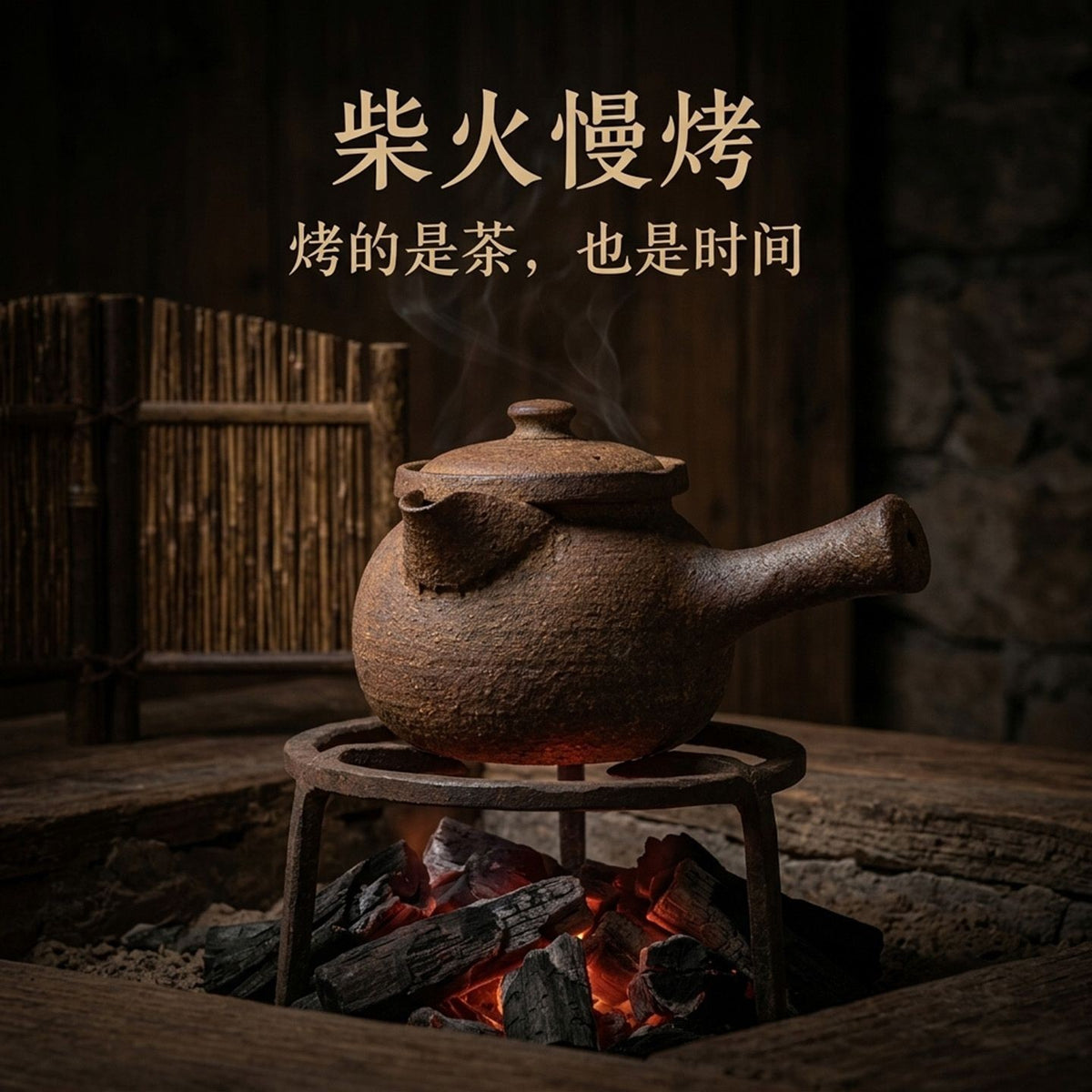 Handmade Yunnan Wood Fired Clay Teapot 400ml Side Handle Gongfu Tea Pot