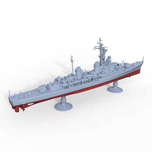 SSMODEL 1:1000 Italian Indomito Class Destroyer Impetuoso 1958 Full Hull