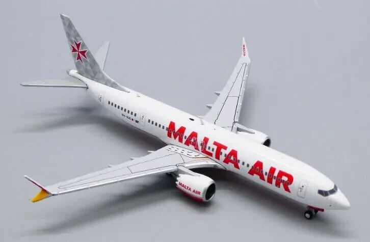 1:400 JC Wings MALTA AIR BOEING 737 MAX 8 Passenger Airplane Diecast Plane Model