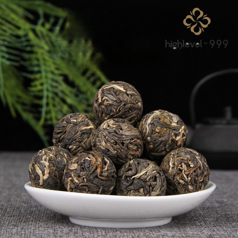 500g Raw Pu'er Yunnan Lincang Plum Aroma Dragon Ball Mini Compressed Tuo Tea