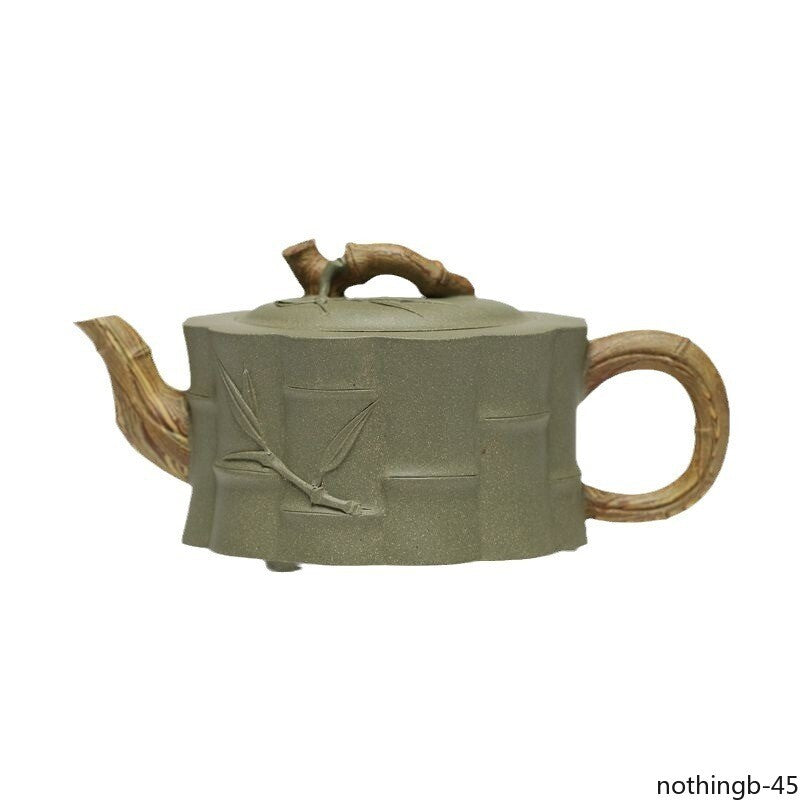 Yixing Purple Clay Teapot Handmade Pot Raw Ore Green Mud Tea Maker Chinese