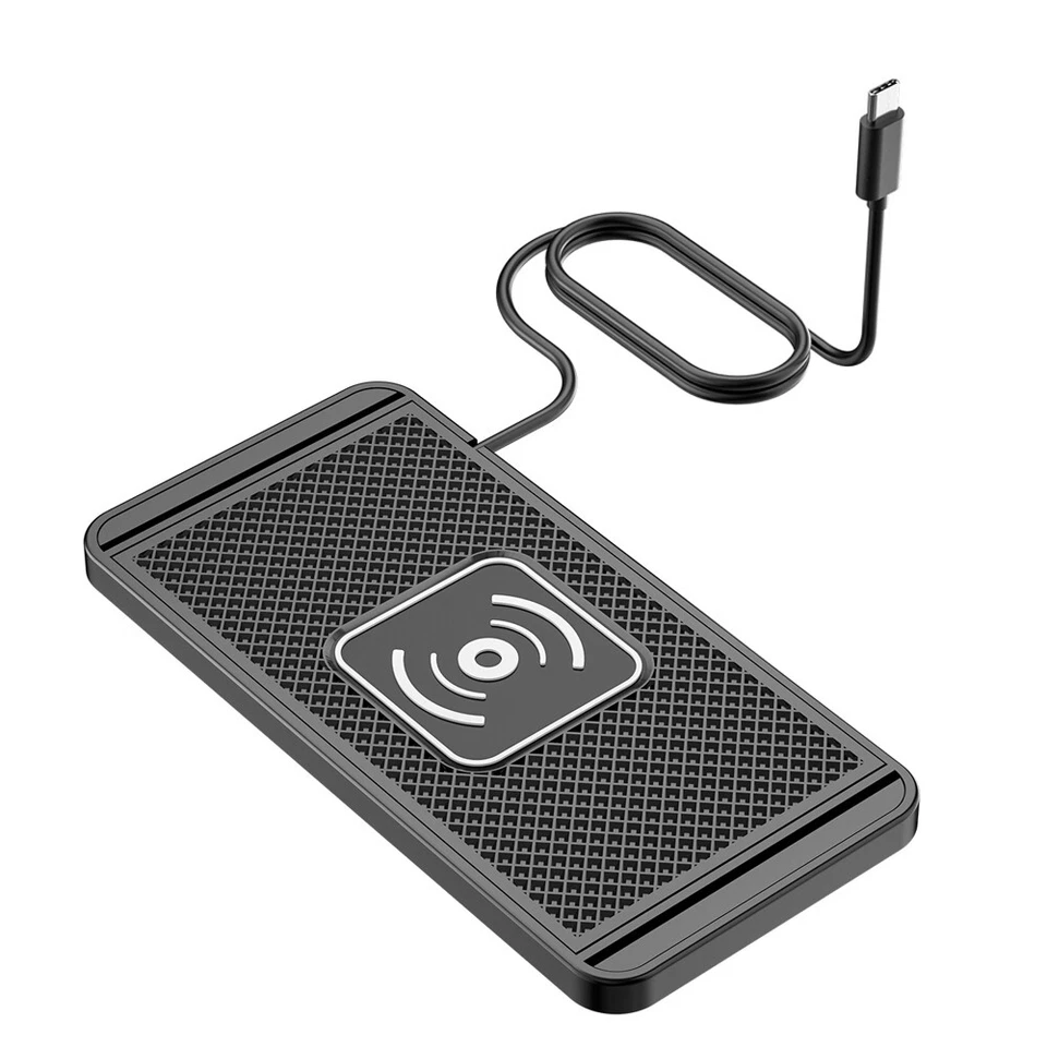 Wireless Car Phone Charger Fast Charging PadMat For iPhone Samsung Universal LOT