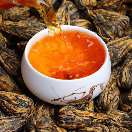 250g Handmade Pagoda Dianhong Dian Hong Chinese Yunnan Red Tea BAO TA Black Tea