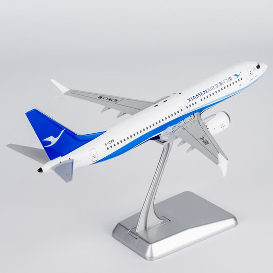 1:200 XiamenAir CCP XiamenAir B737 MAX 8 Passenger Airplane Diecast Plane Model
